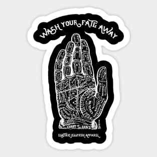 Clean the Hand of Fate- Light Text Sticker